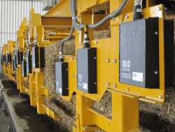 Crane with moisture meters for Sleaford