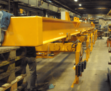 Crane yoke for Sleaford
