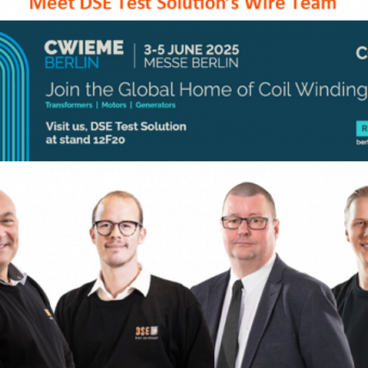 Meet The DSE Wire Team at CWIEME in Berlin 3-5 of June