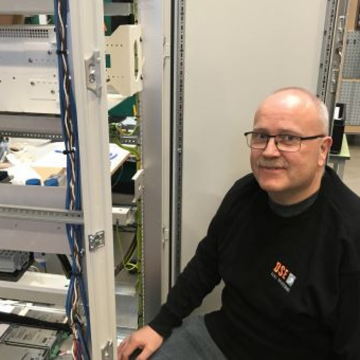 New technician in our electronical department