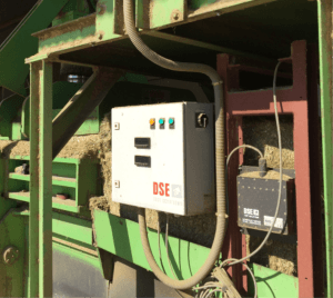 Inline moisture control in Alfalfa bales